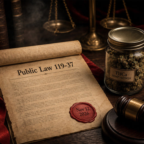 P.L. 119-37 Explained: What Changes for THCa on November 12, 2026